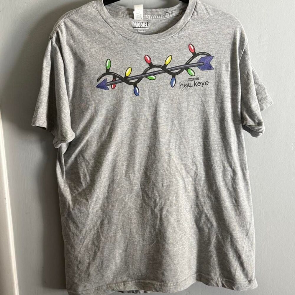 Marvel Men's Grey T-shirt